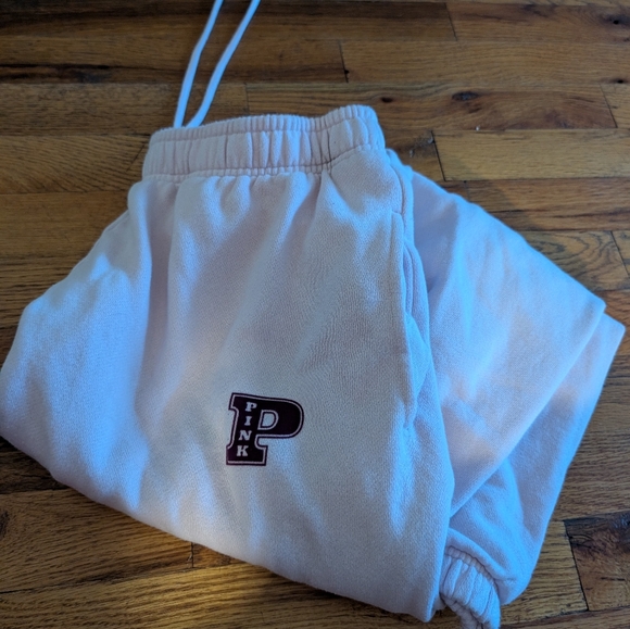 Pink Logo Sweatpants - Picture 1 of 4